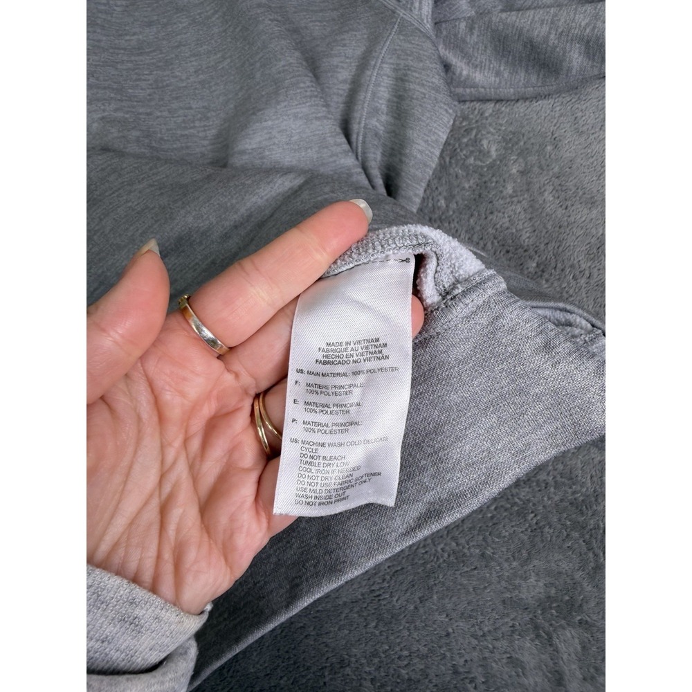 Adidas Climawarm Pullover Hoodie Men's Size Large Gray - Picture 6 of 10